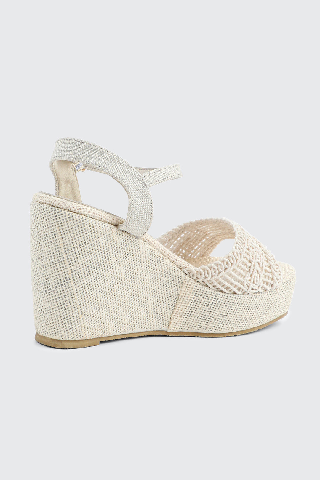 Crochet Wedge Sandals