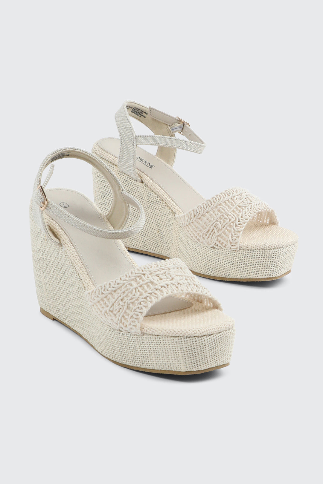 Crochet Wedge Sandals