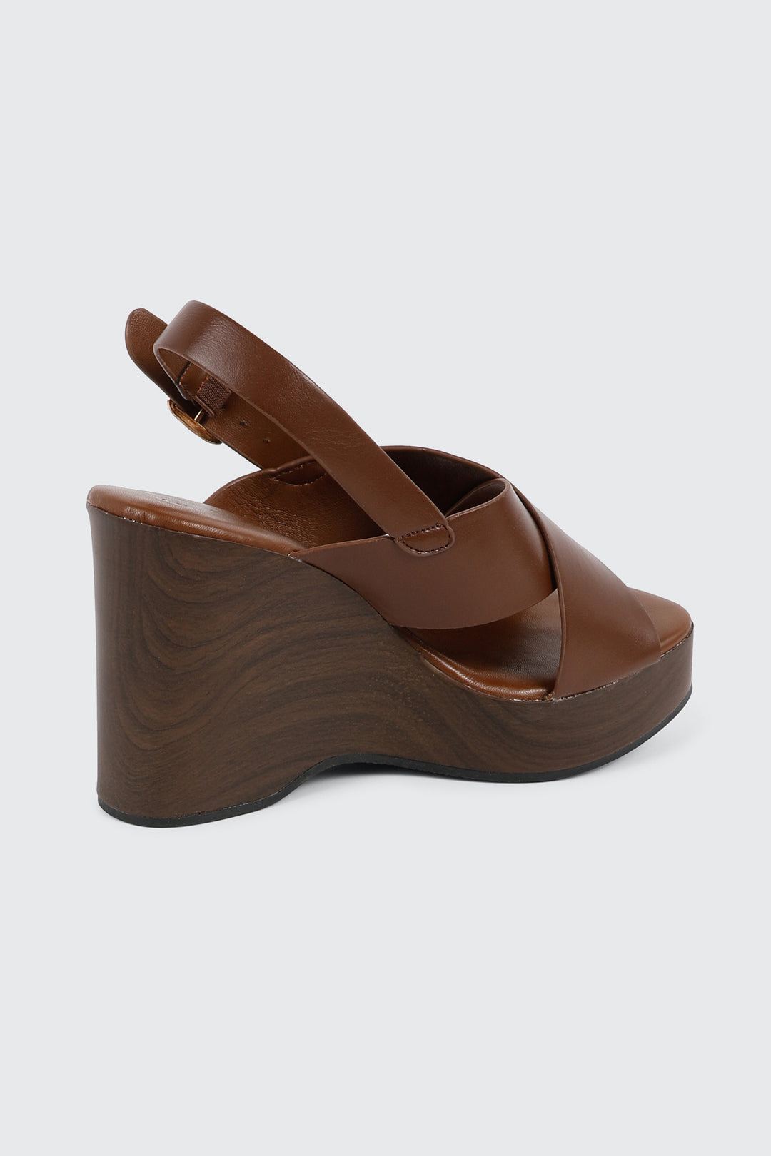 Crisscross Wedge Sandals