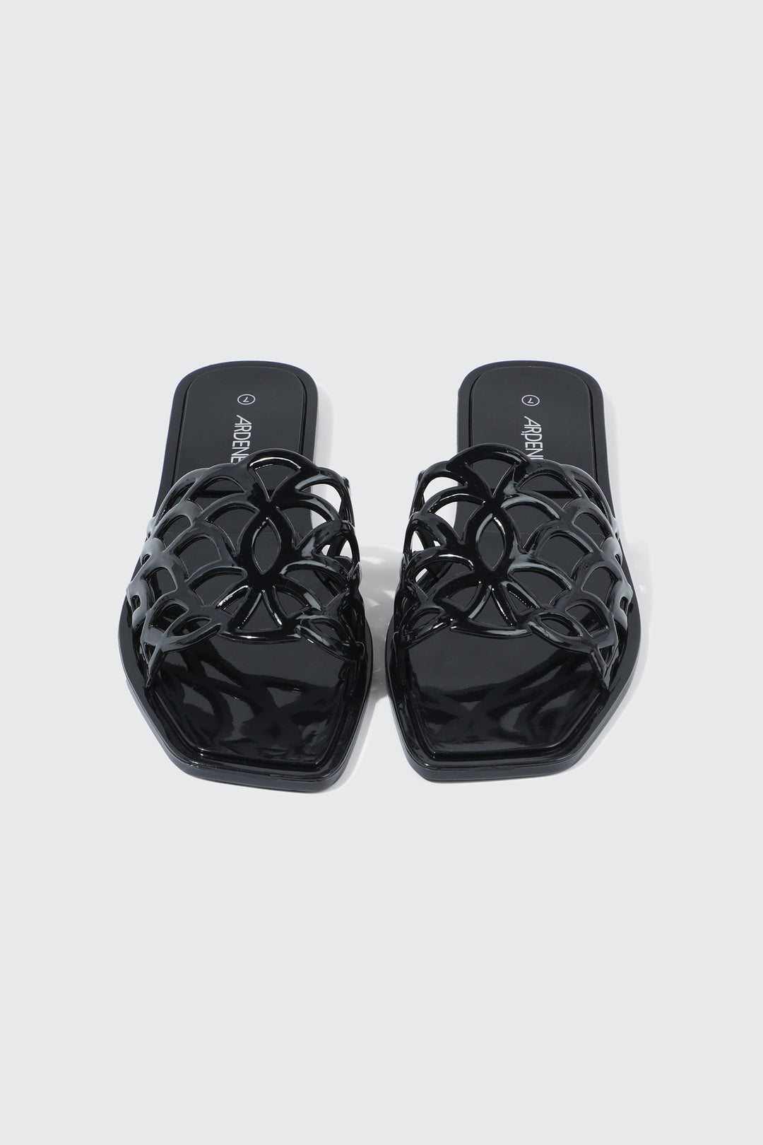Square Toe Jelly Sandals