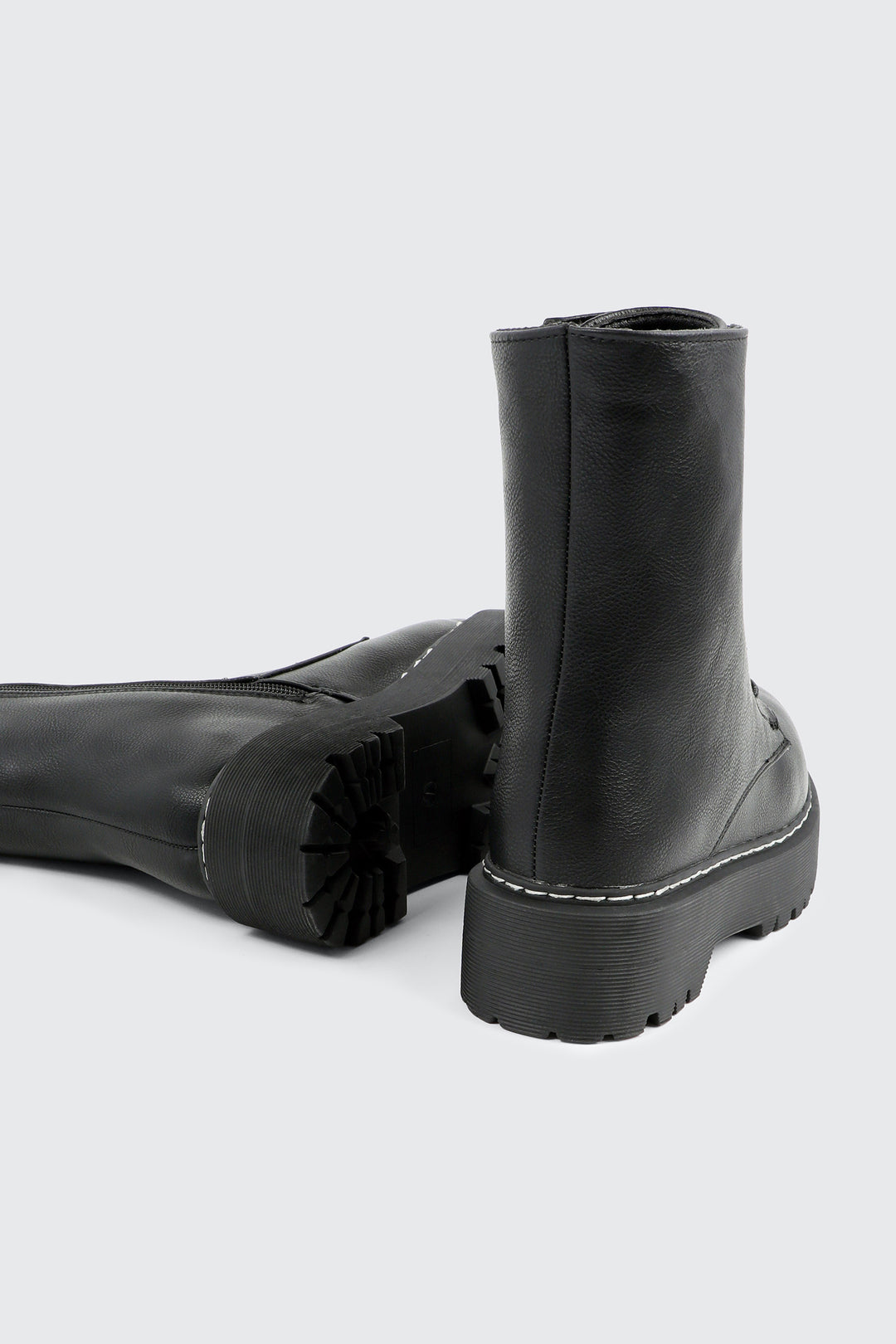 Chunky Sole Combat Boots