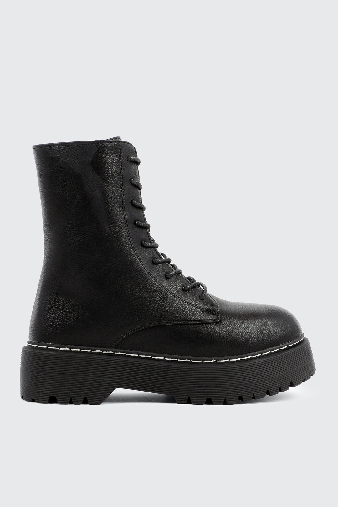 Chunky Sole Combat Boots
