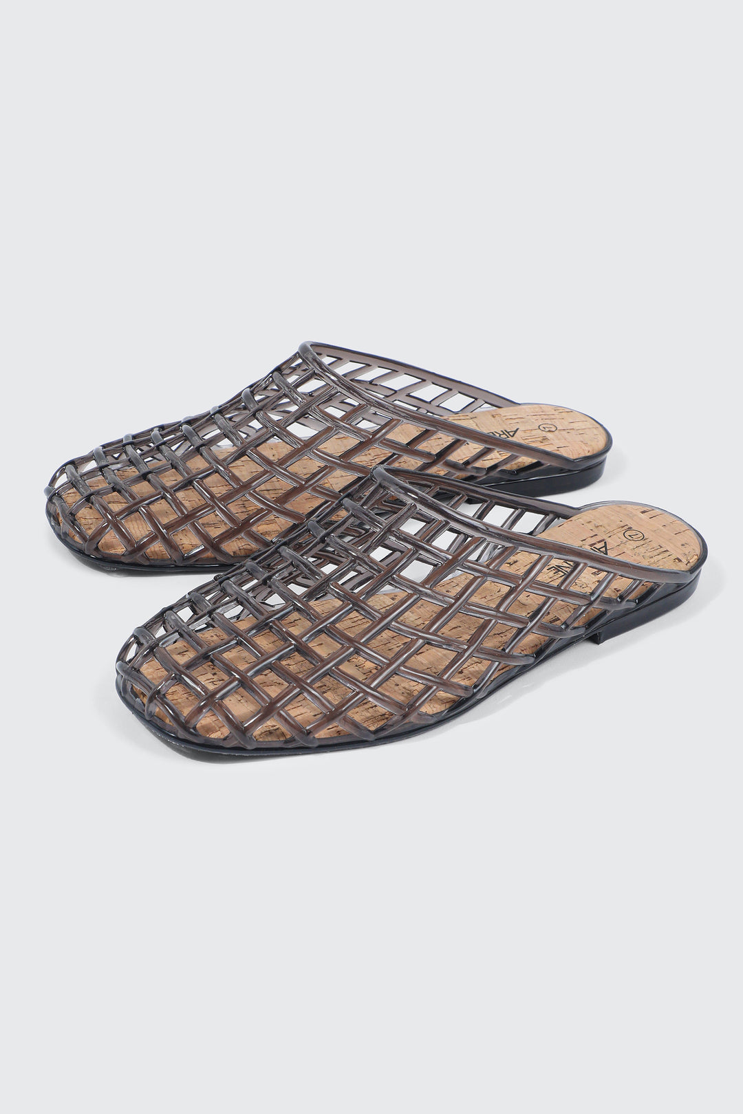 Round Toe Cage Sandals