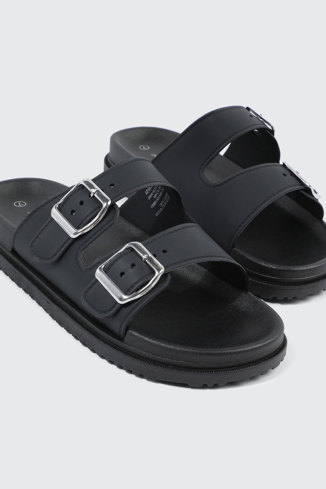Double Band Slide Sandals