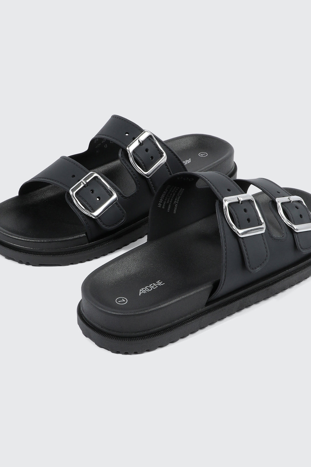 Double Band Slide Sandals