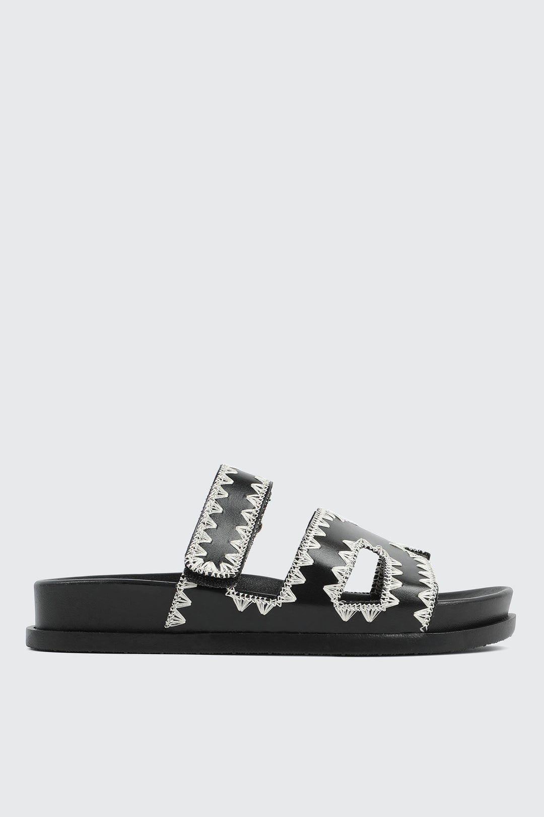 Double Band Slide Sandals