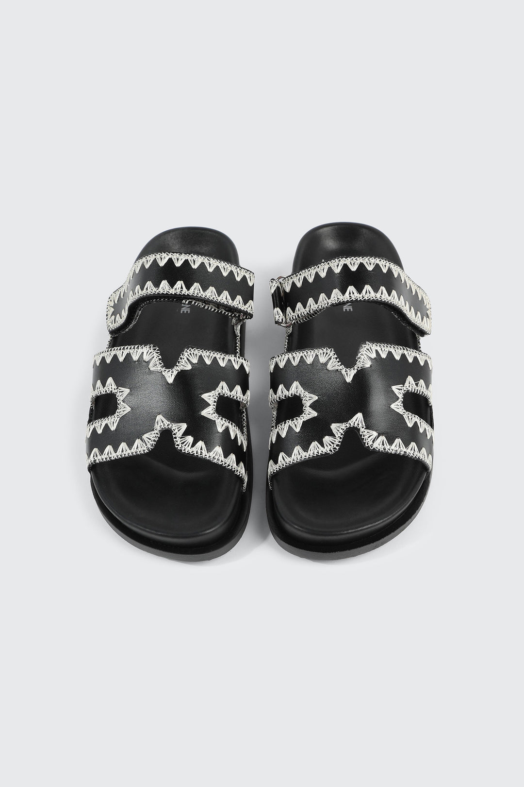 Double Band Slide Sandals