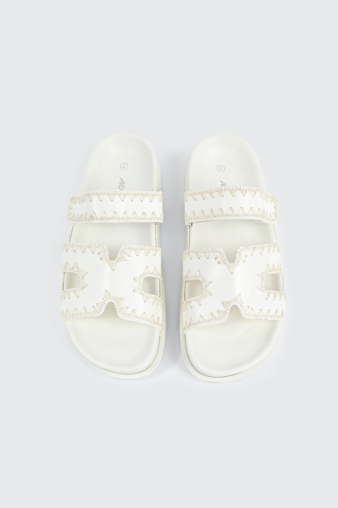Double Band Slide Sandals