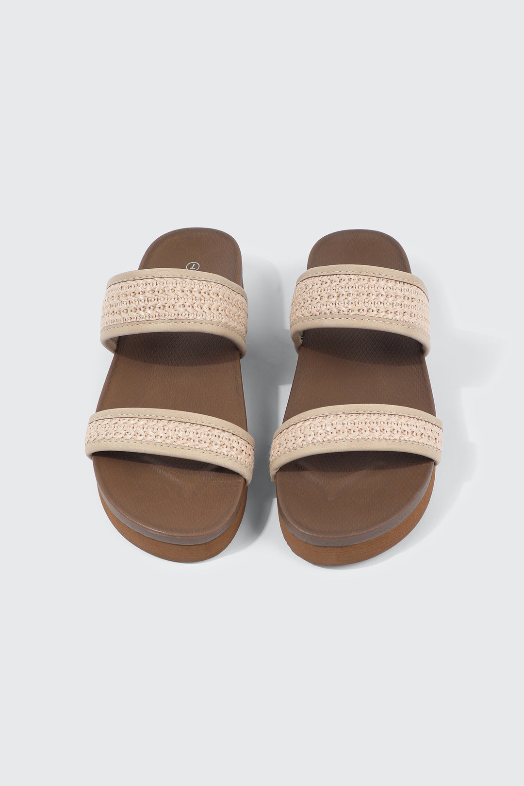 Platform Slide Sandals