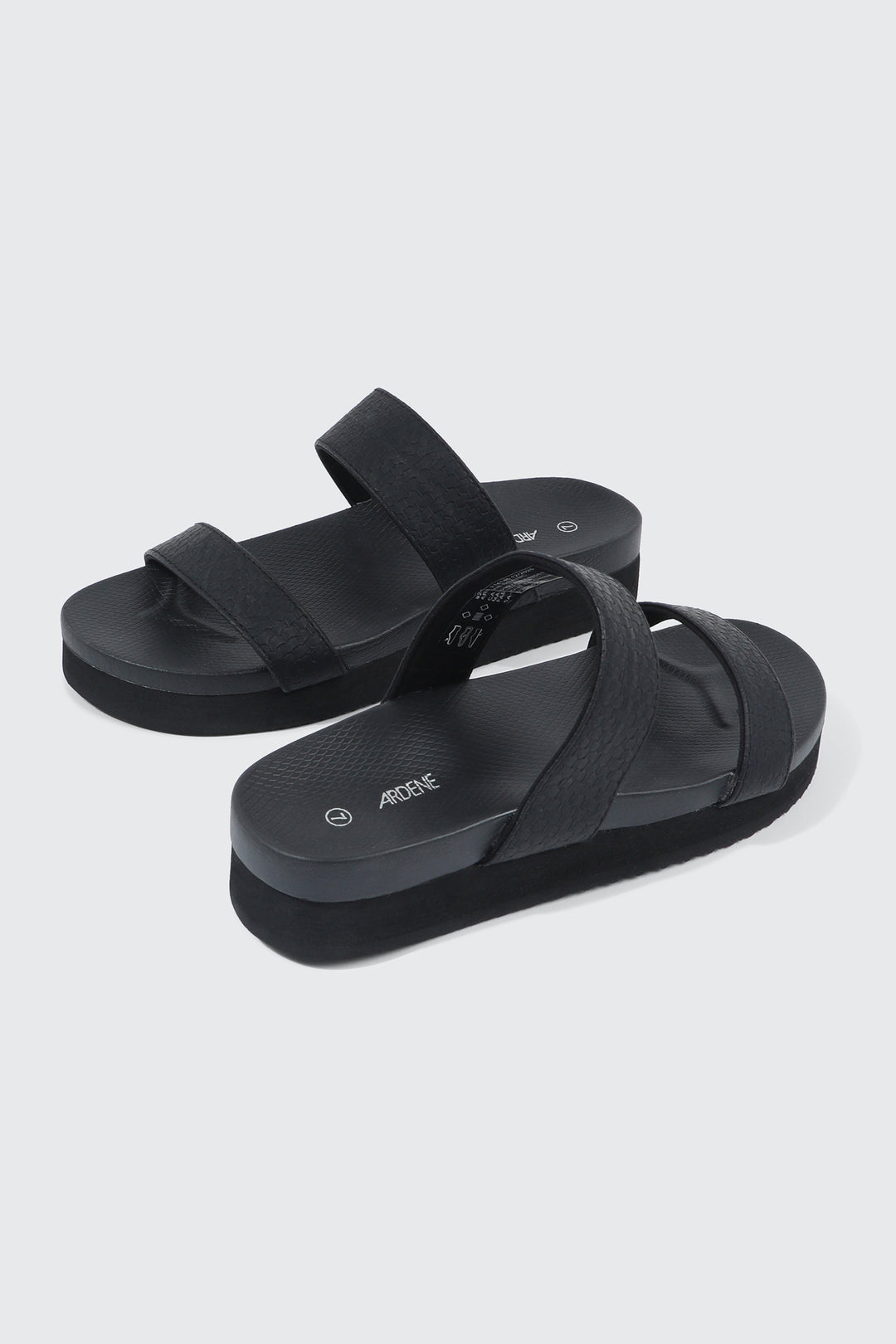 Platform Slide Sandals