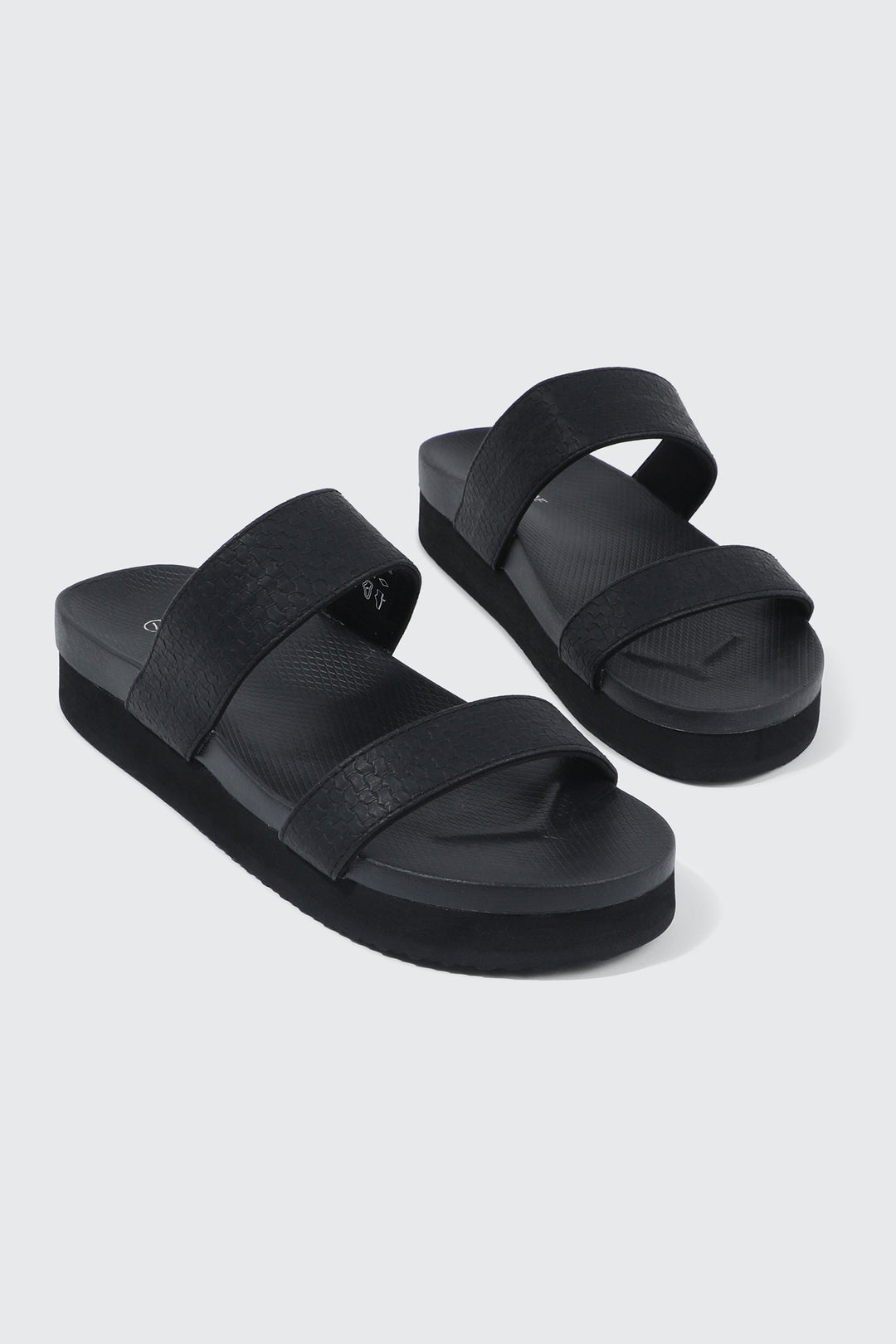 Platform Slide Sandals