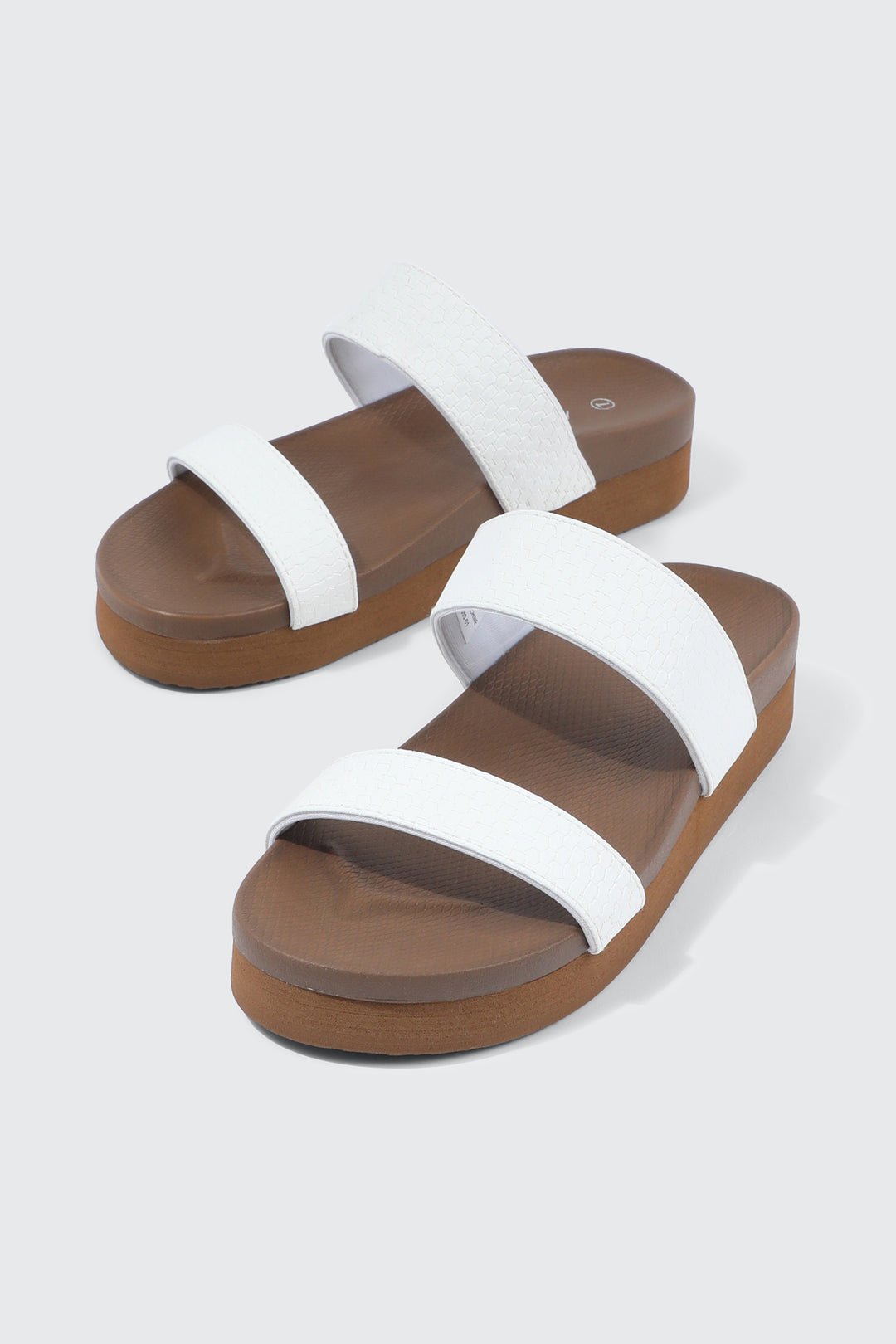Platform Slide Sandals