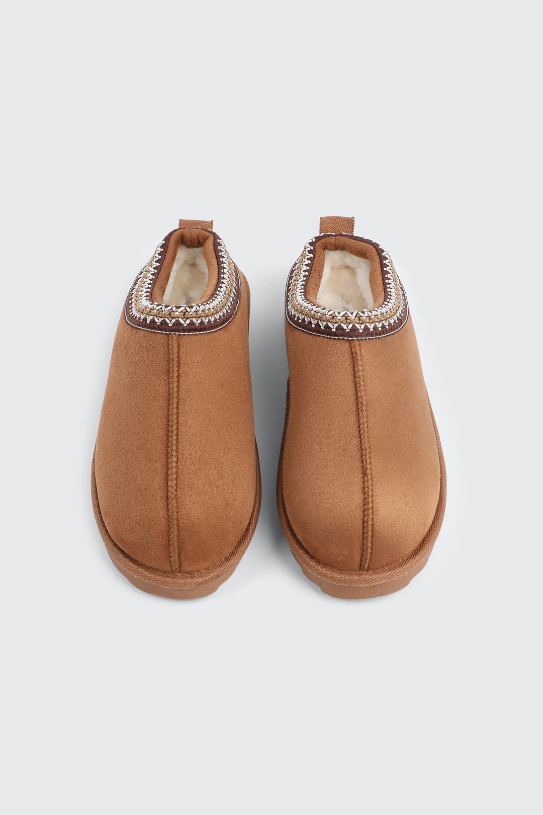 Faux Sheepskin Clogs