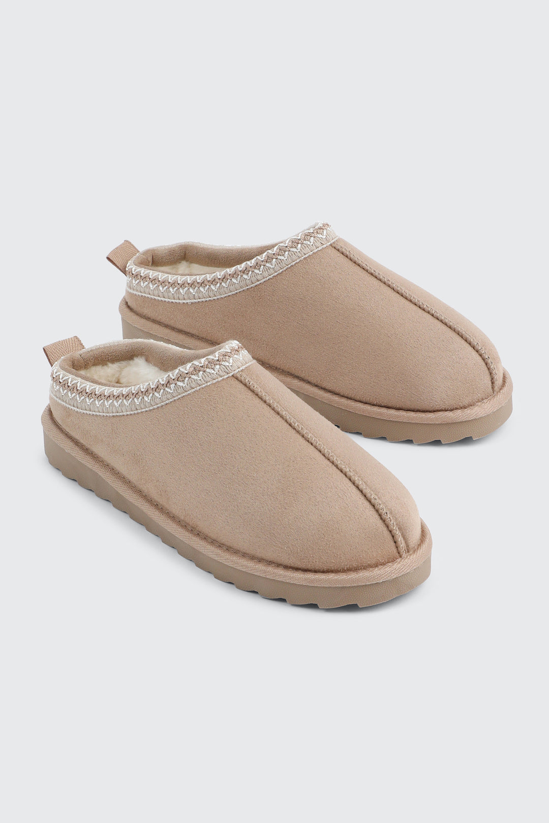 Faux Sheepskin Clogs