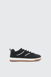 Faux Suede Lace Up Sneakers