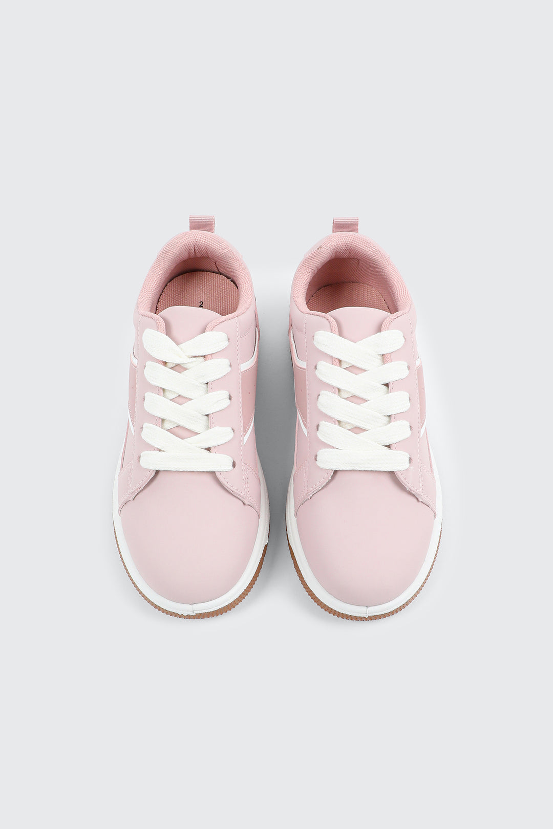 Faux Suede Lace Up Sneakers