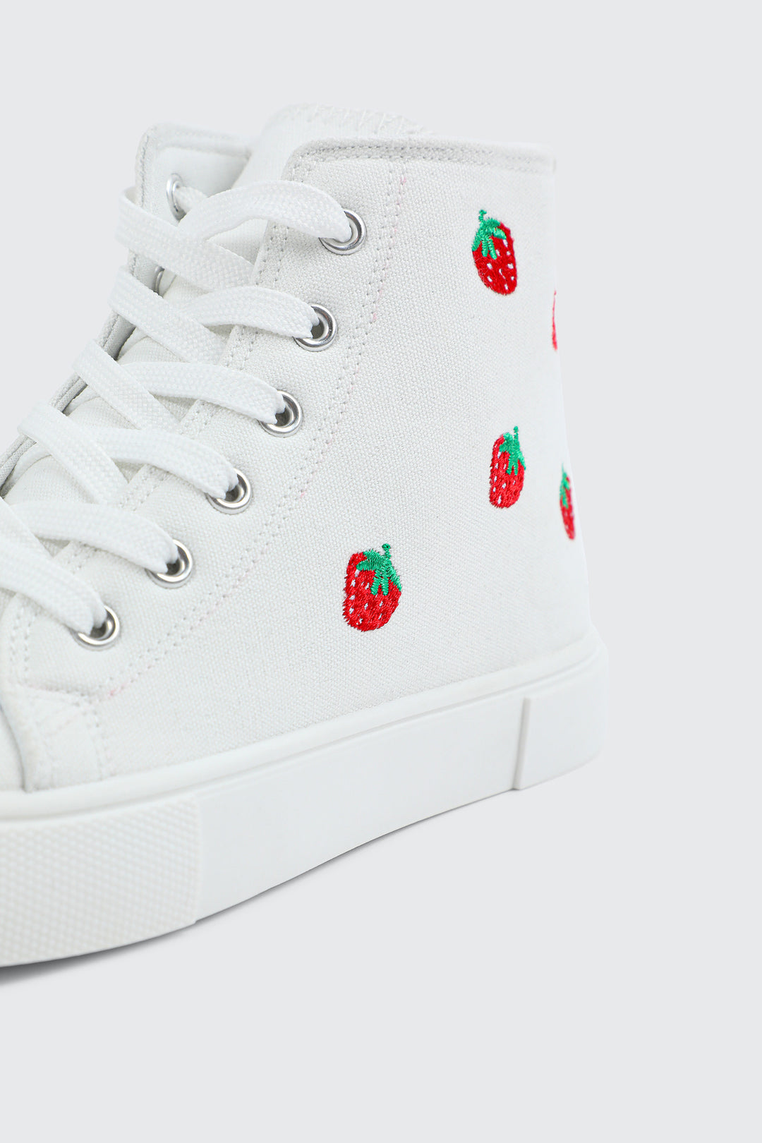 Espadrilles montantes imprimées