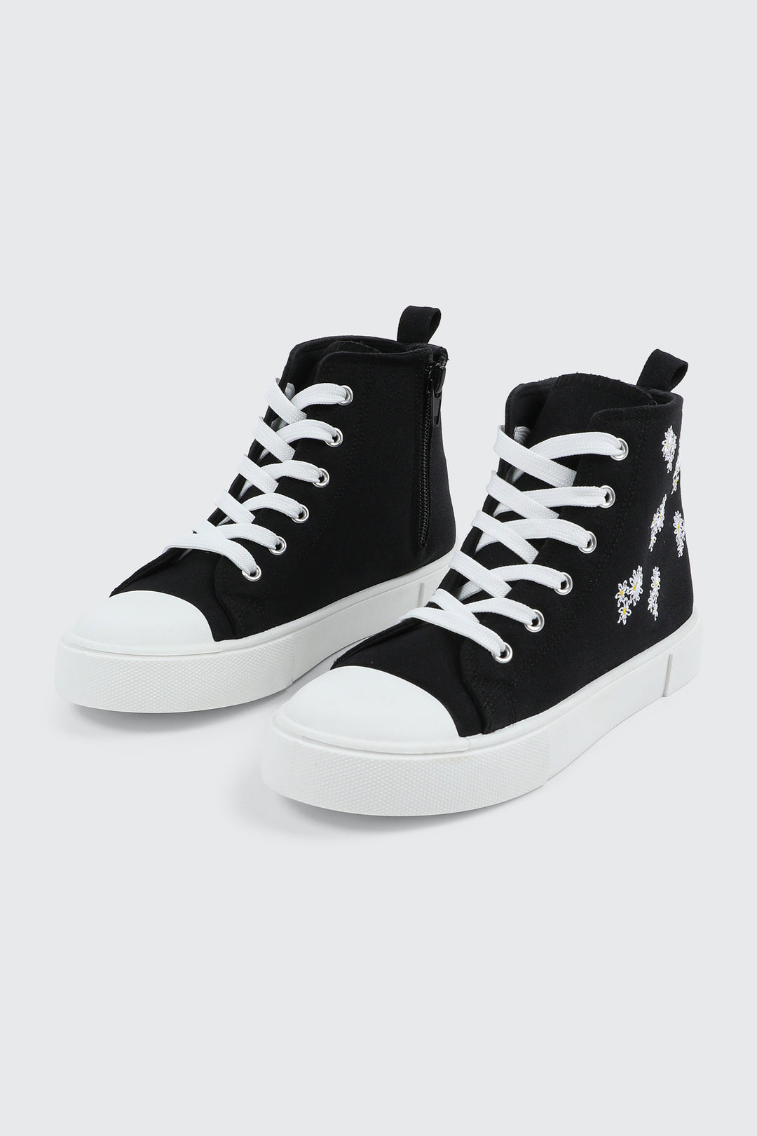 Espadrilles montantes imprimées