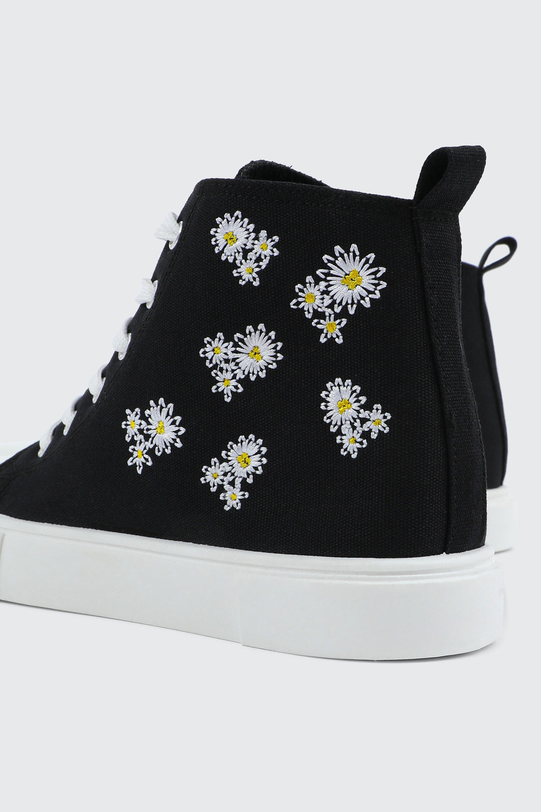 Espadrilles montantes imprimées