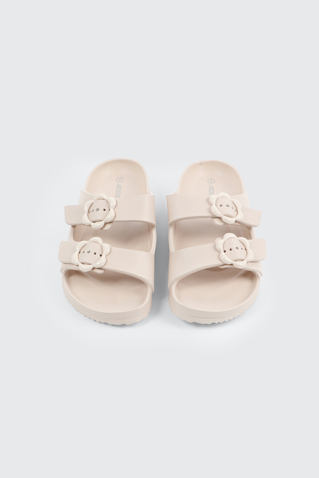 Two-Strap Slide Sandals