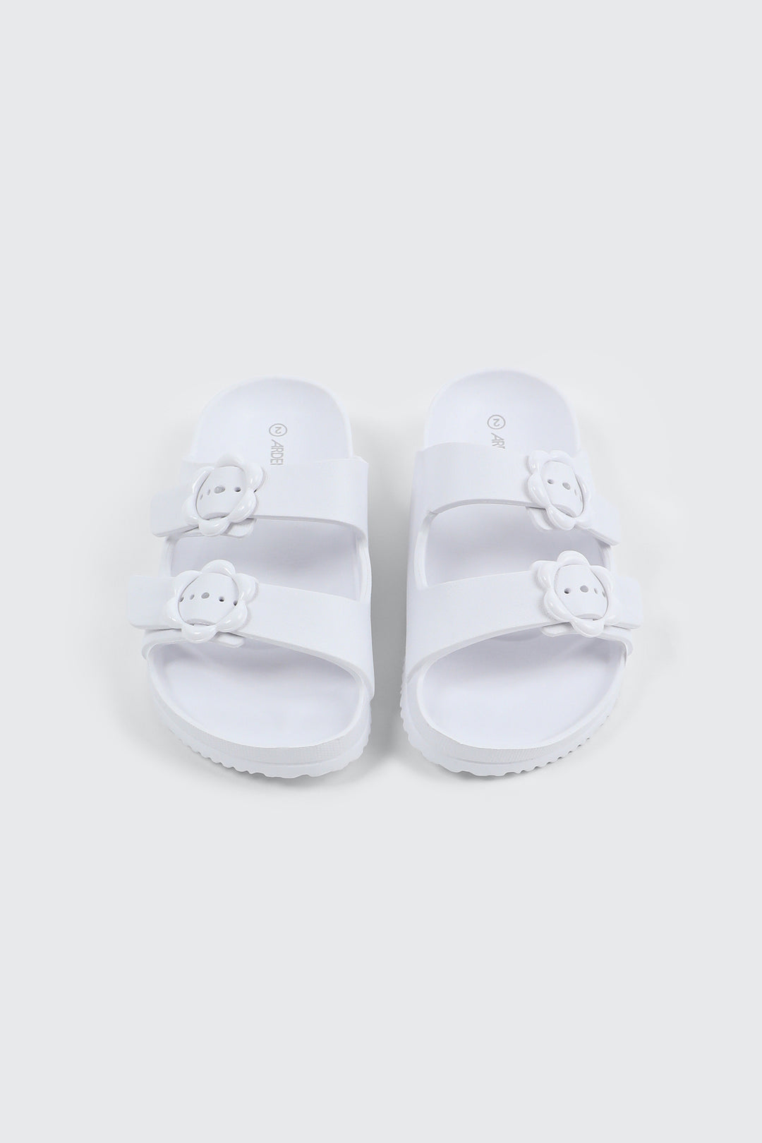Two-Strap Slide Sandals