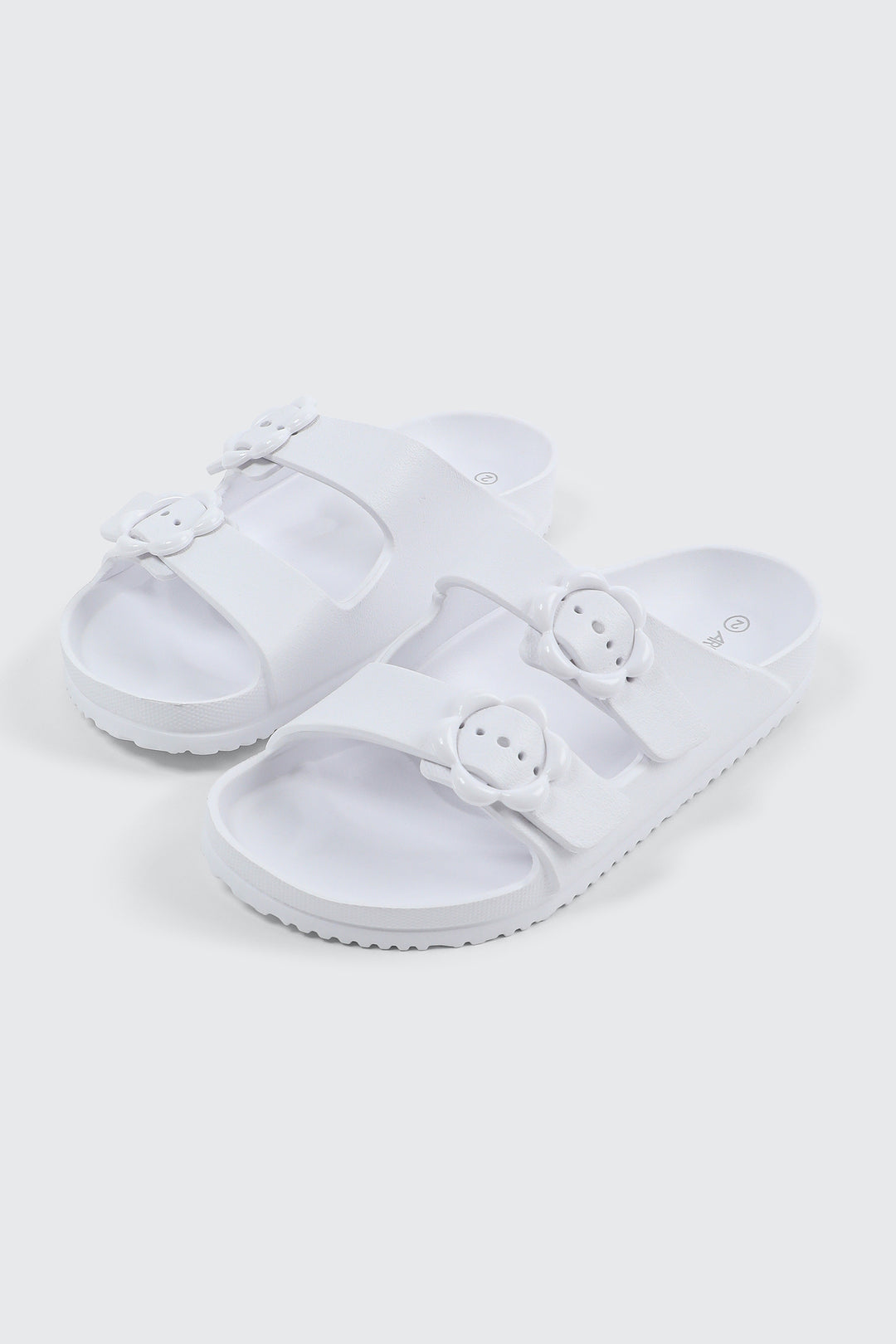 Two-Strap Slide Sandals