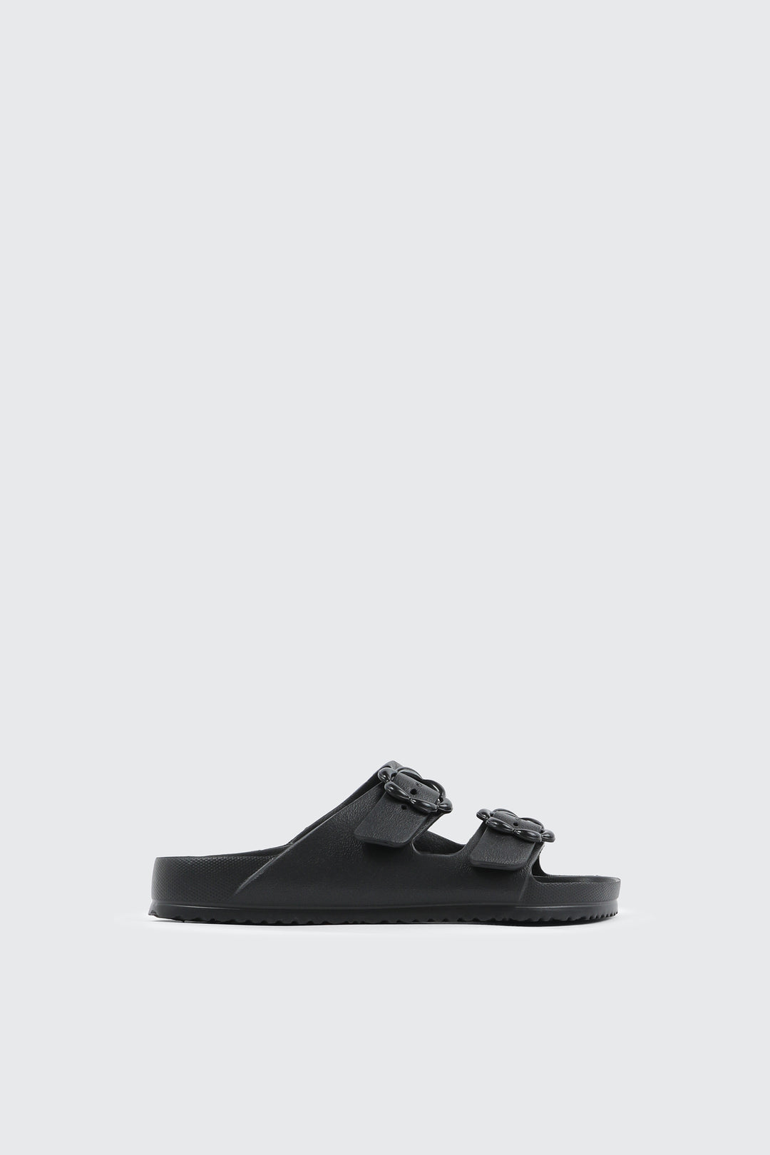 Sandales à glissière deux brides