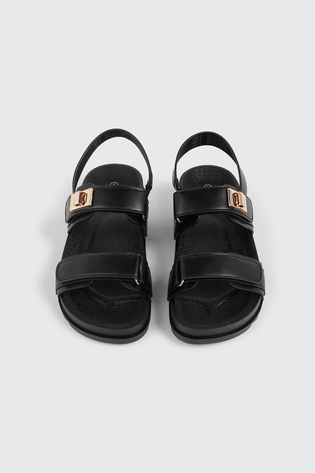Lug Sole Double Strap Sandals