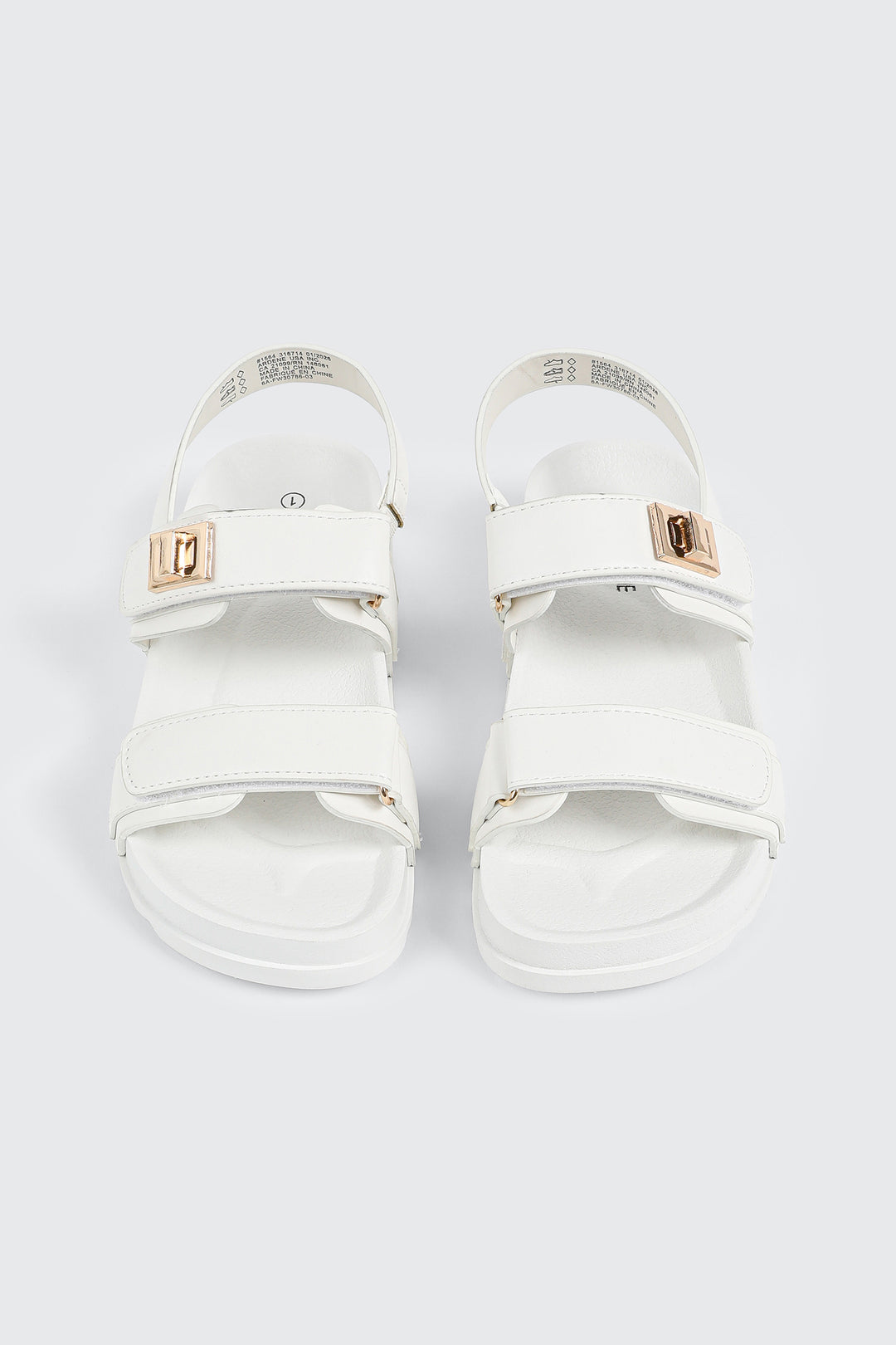 Lug Sole Double Strap Sandals