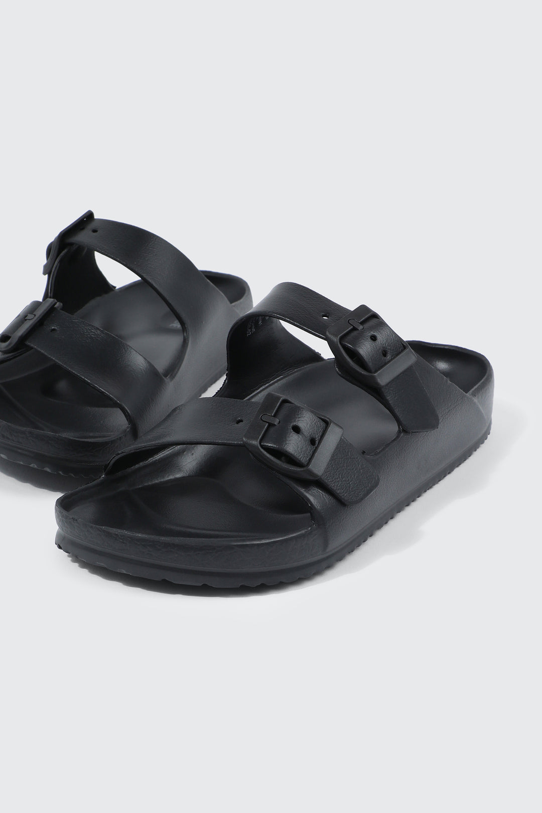 Double Band Slide Sandals
