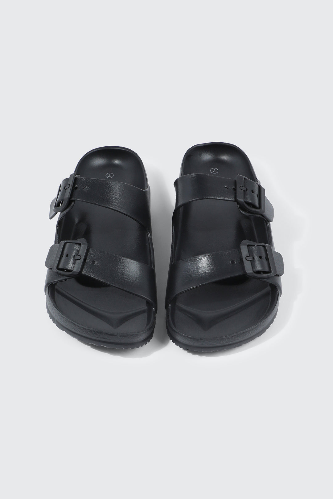 Double Band Slide Sandals