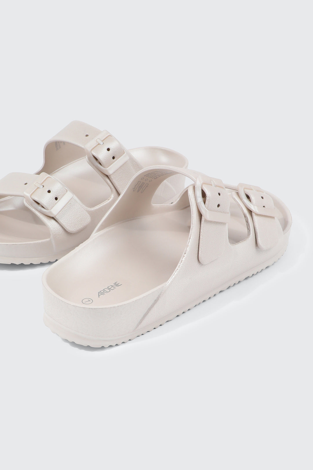 Double Band Slide Sandals
