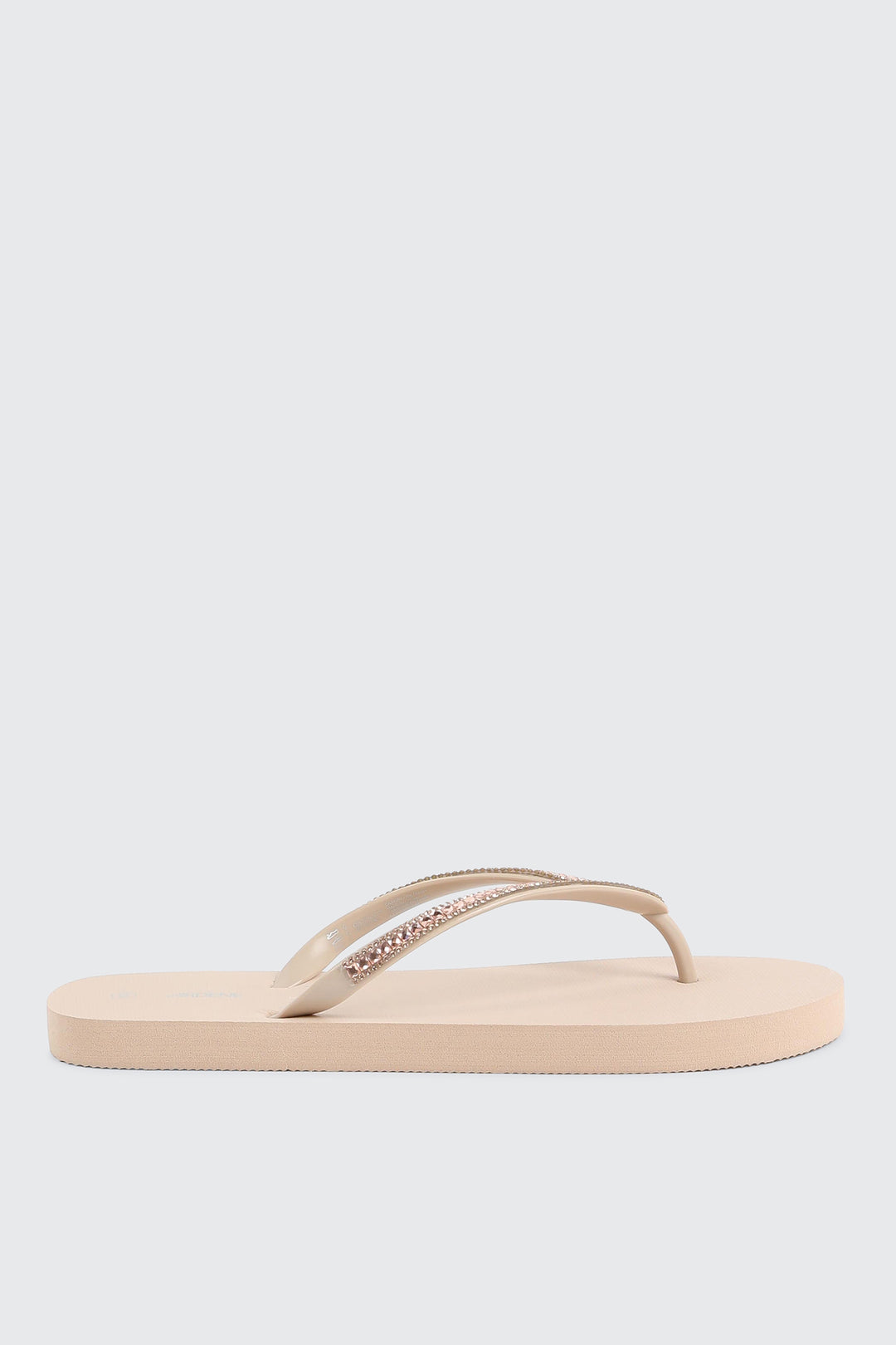 Rhinestone Straps Flip Flops