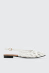 Pointed Toe Slingback Flats