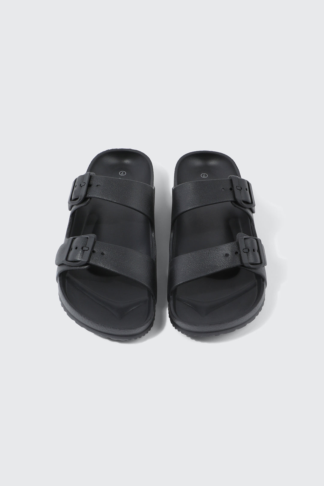 Two-Strap Slide Sandals