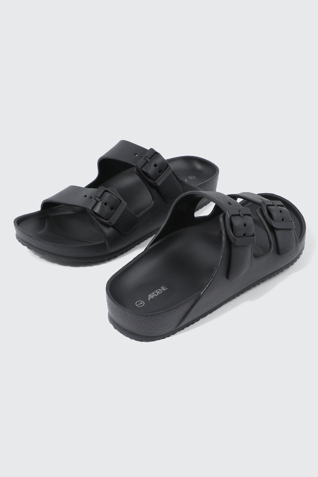 Two-Strap Slide Sandals