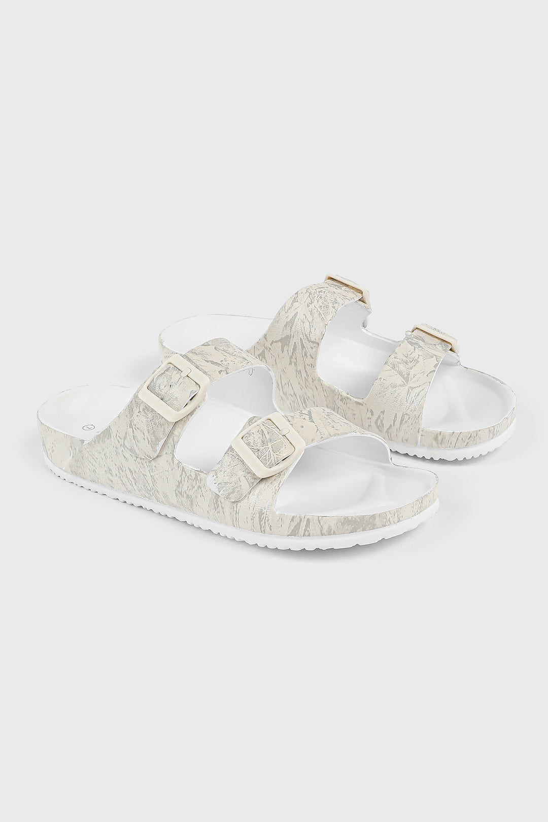 Two-Strap Slide Sandals