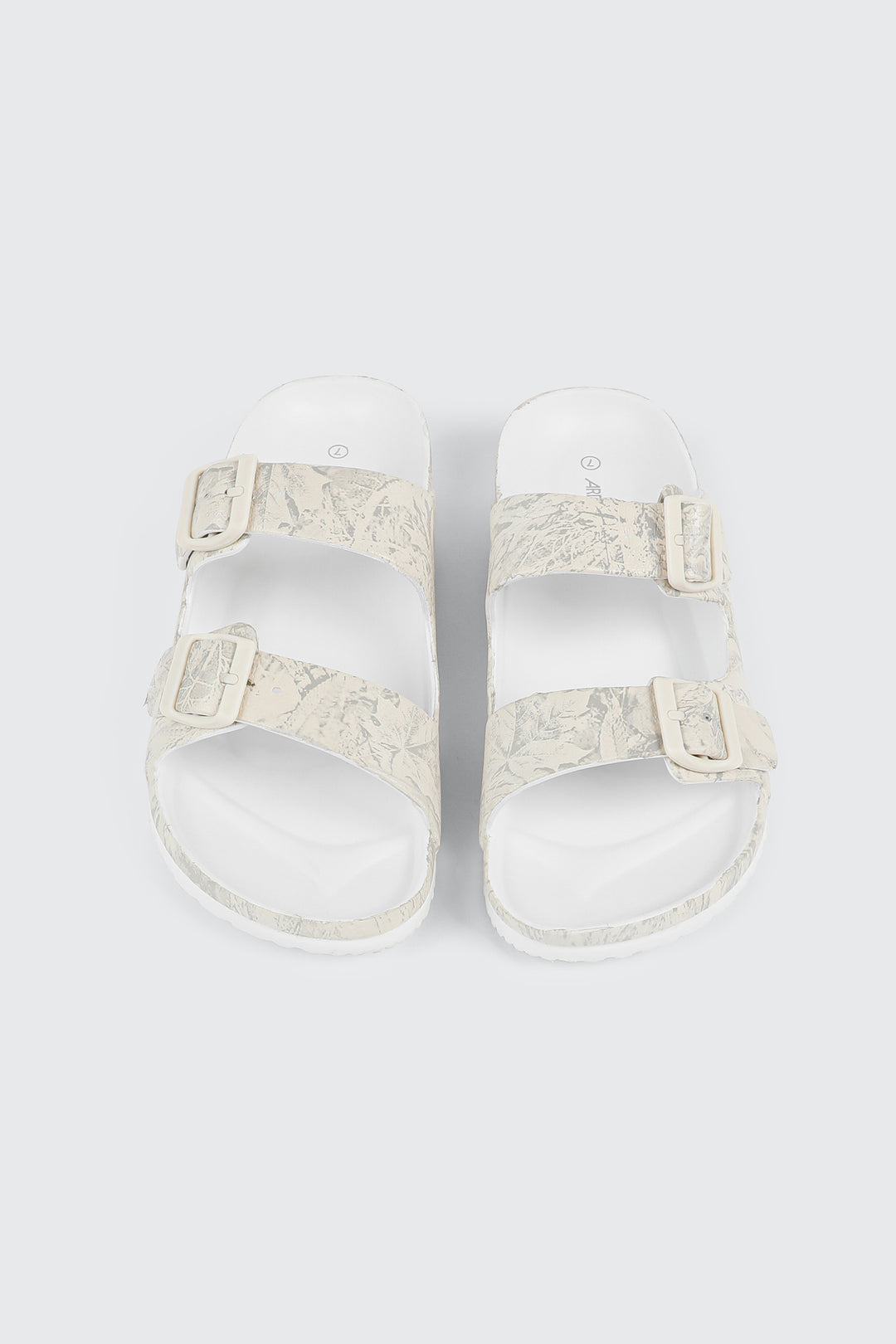 Two-Strap Slide Sandals