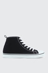 High Top Toe Cap Sneakers