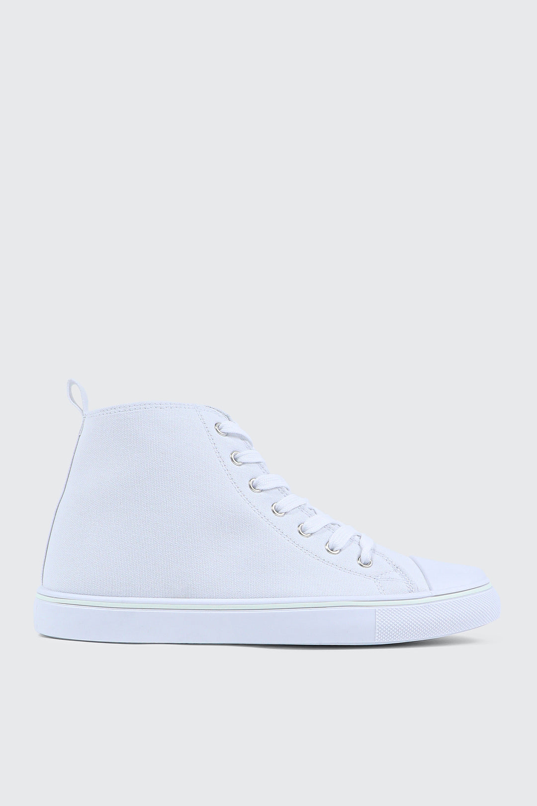 High Top Toe Cap Sneakers
