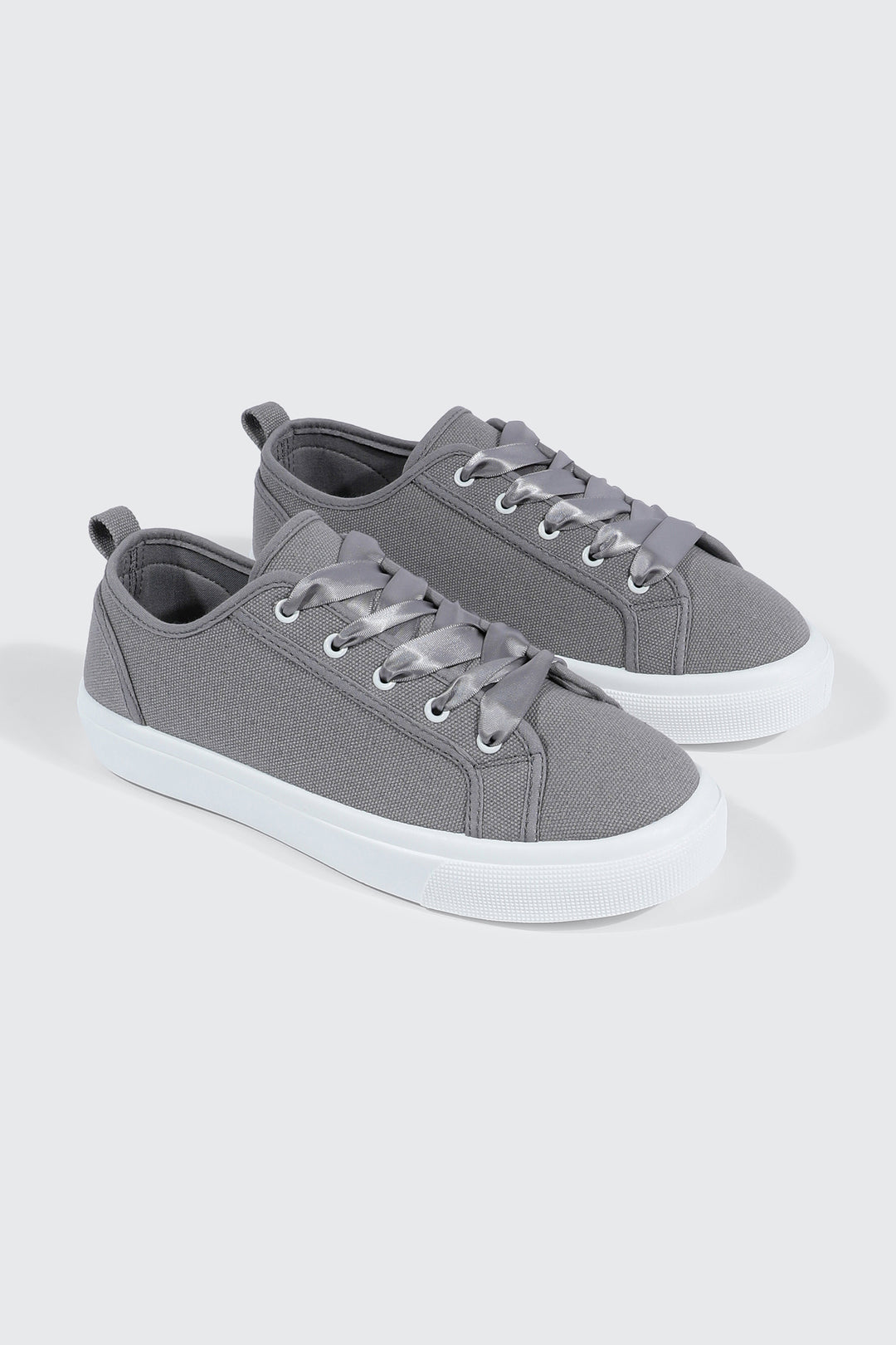 Canvas Lace Up Sneakers