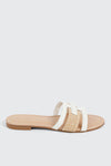 Round Toe Flat Sandals