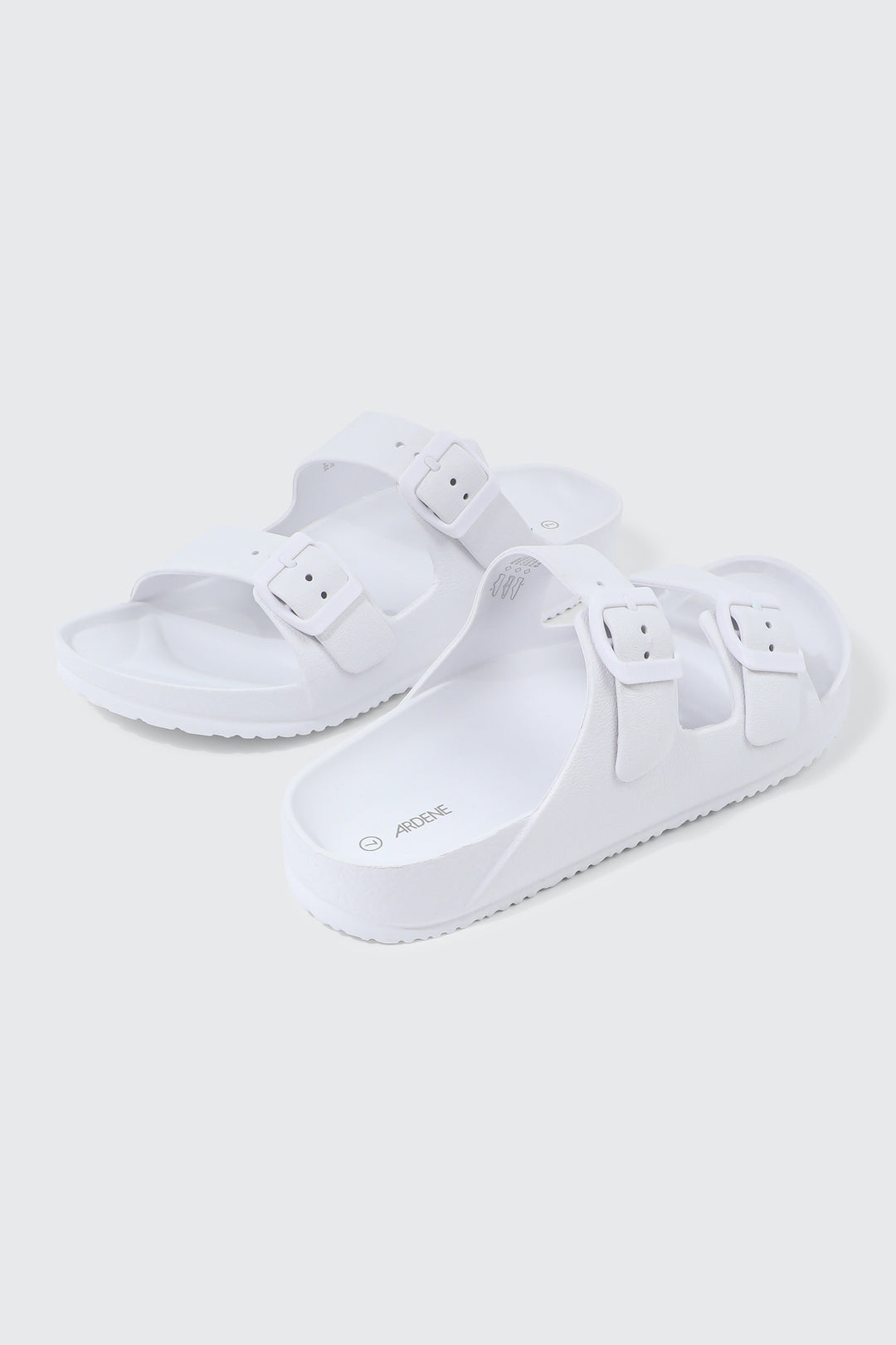 Two-Strap Slide Sandals