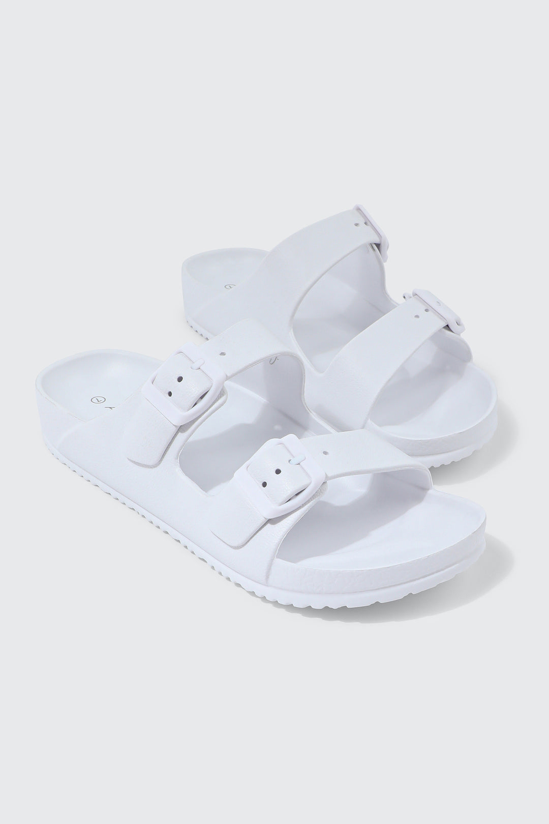 Two-Strap Slide Sandals