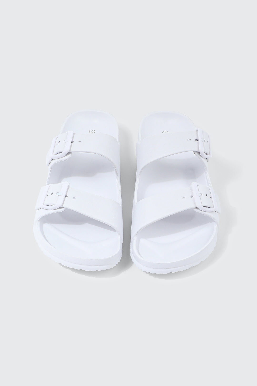 Two-Strap Slide Sandals