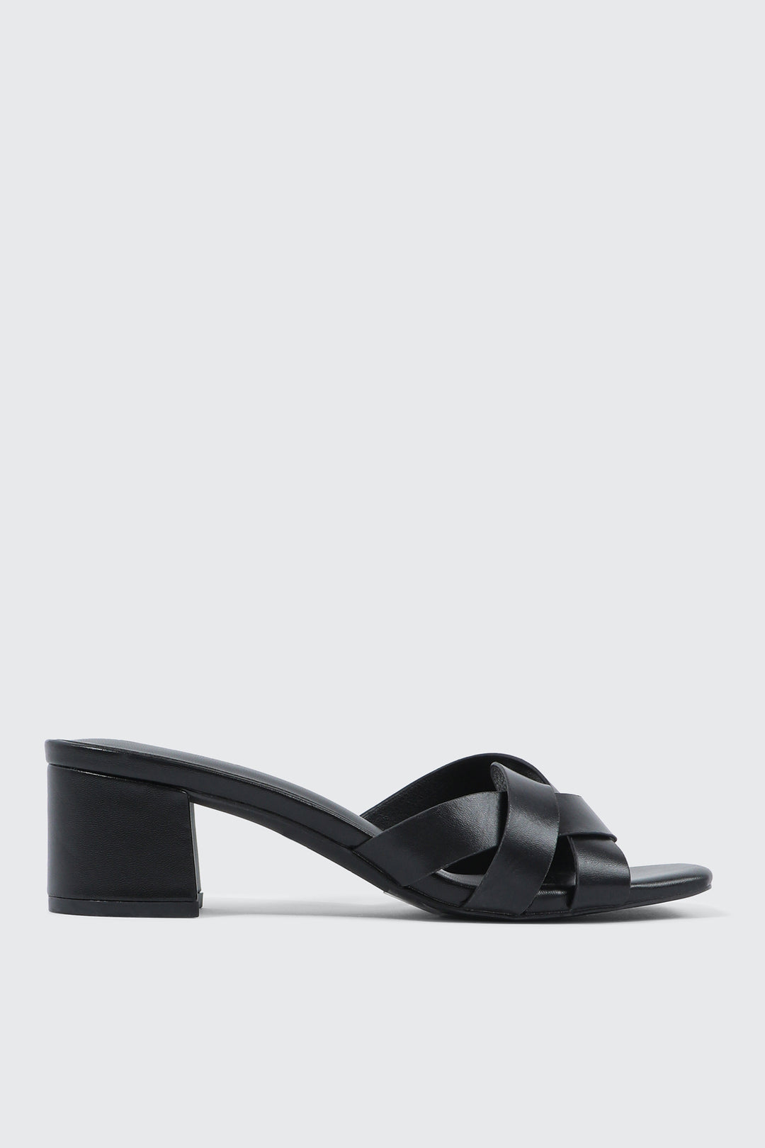 Braided Strap Heel Sandals