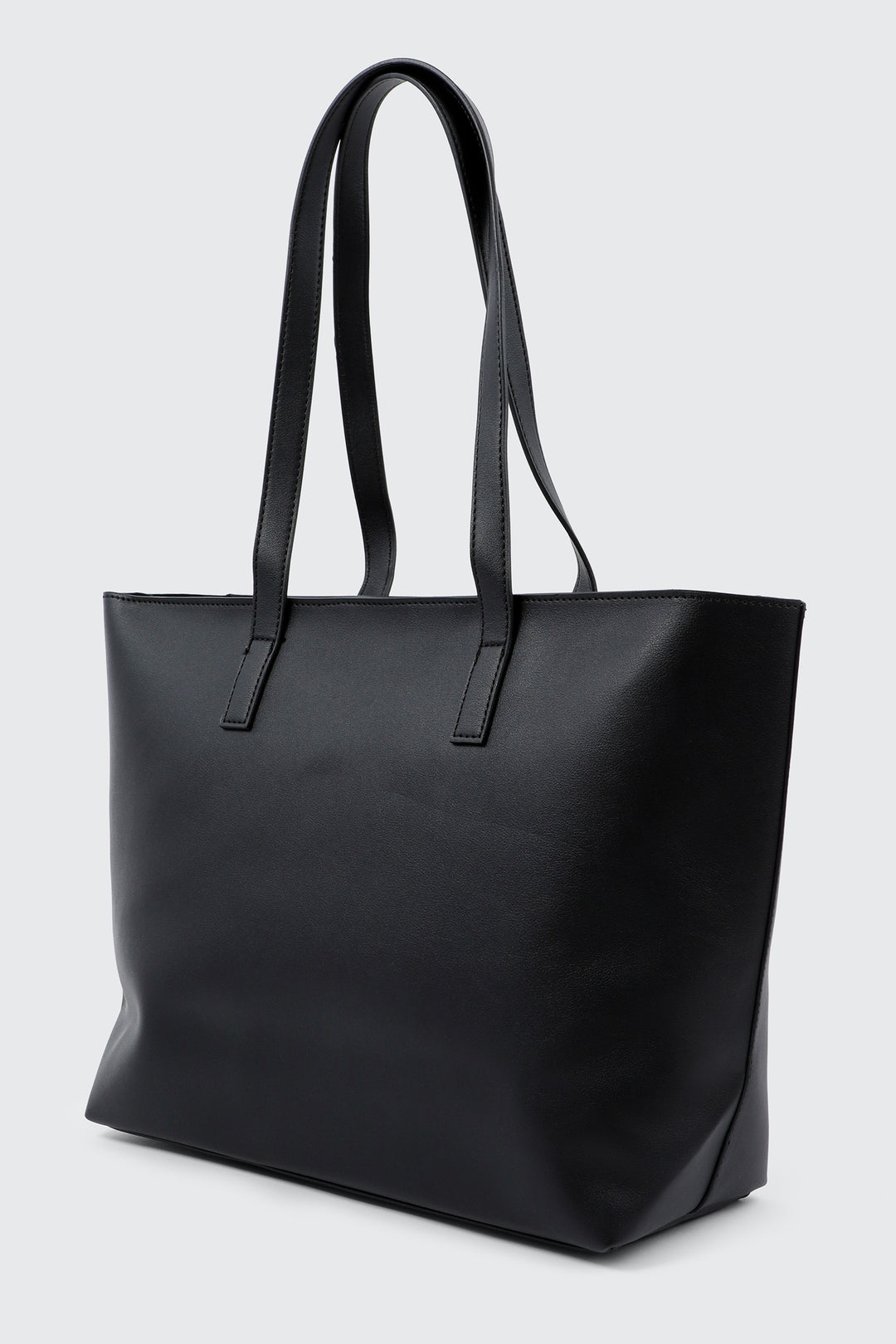 Faux Leather Tote Bag