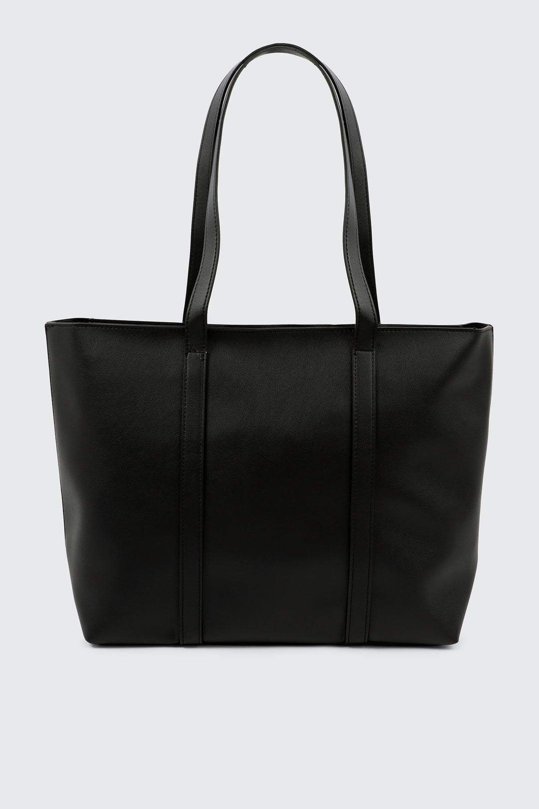 Faux Leather Tote Bag