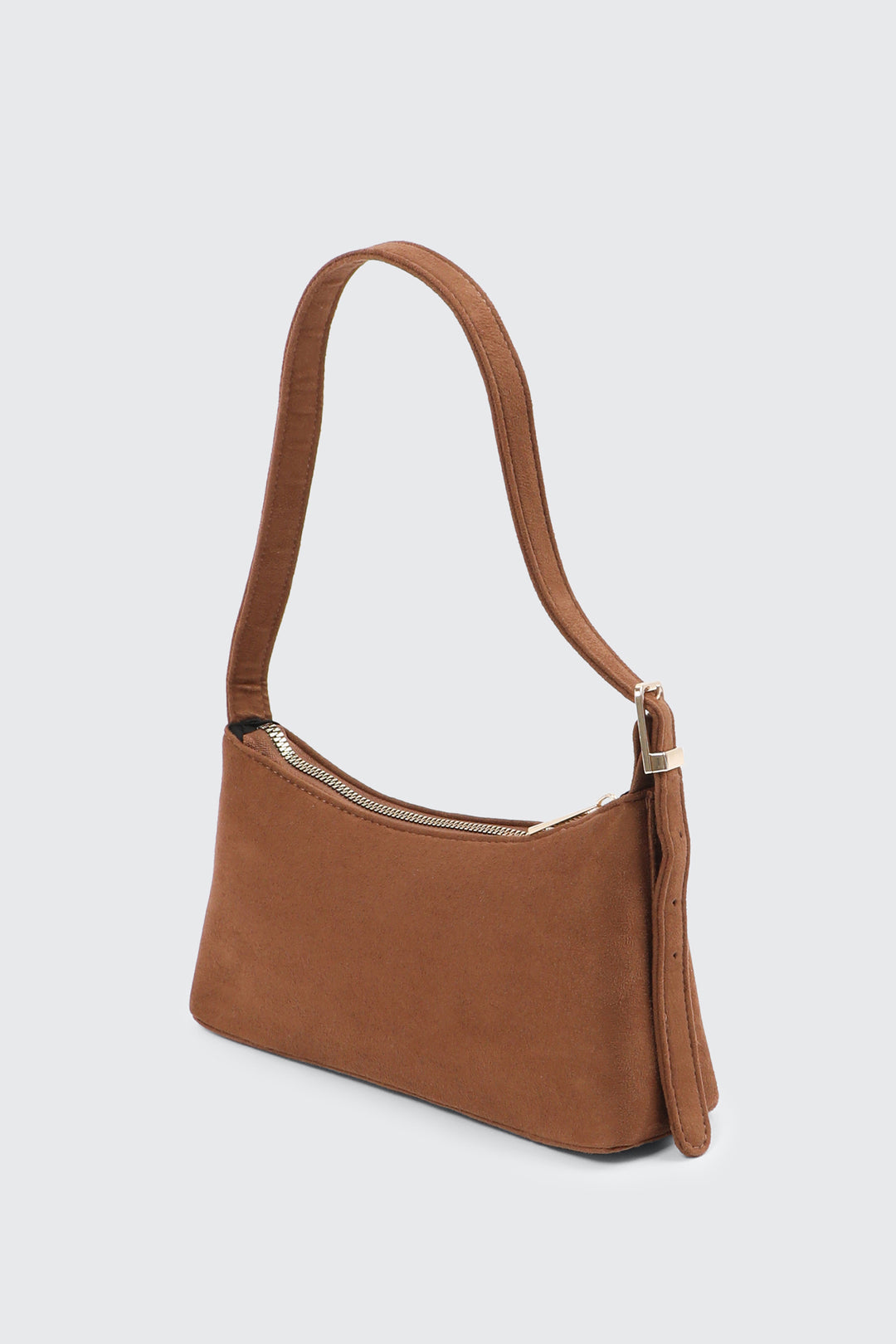 Faux Leather Shoulder Bag