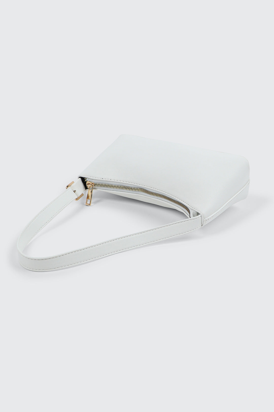 Faux Leather Shoulder Bag